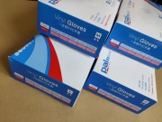 一次性PVC手套加厚透明装洗碗剥虾外卖S码送皮筋