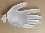 一次性PVC手套加厚透明装洗碗剥虾外卖S码送皮筋