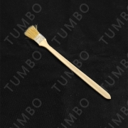 1.5寸直头刷纯猪鬃弯柄油漆刷工业船用不掉毛耐用