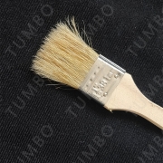 1.5寸直头刷纯猪鬃弯柄油漆刷工业船用不掉毛耐用